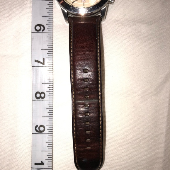 Michael Kors watch, chronograph style-leather band - Picture 7 of 8